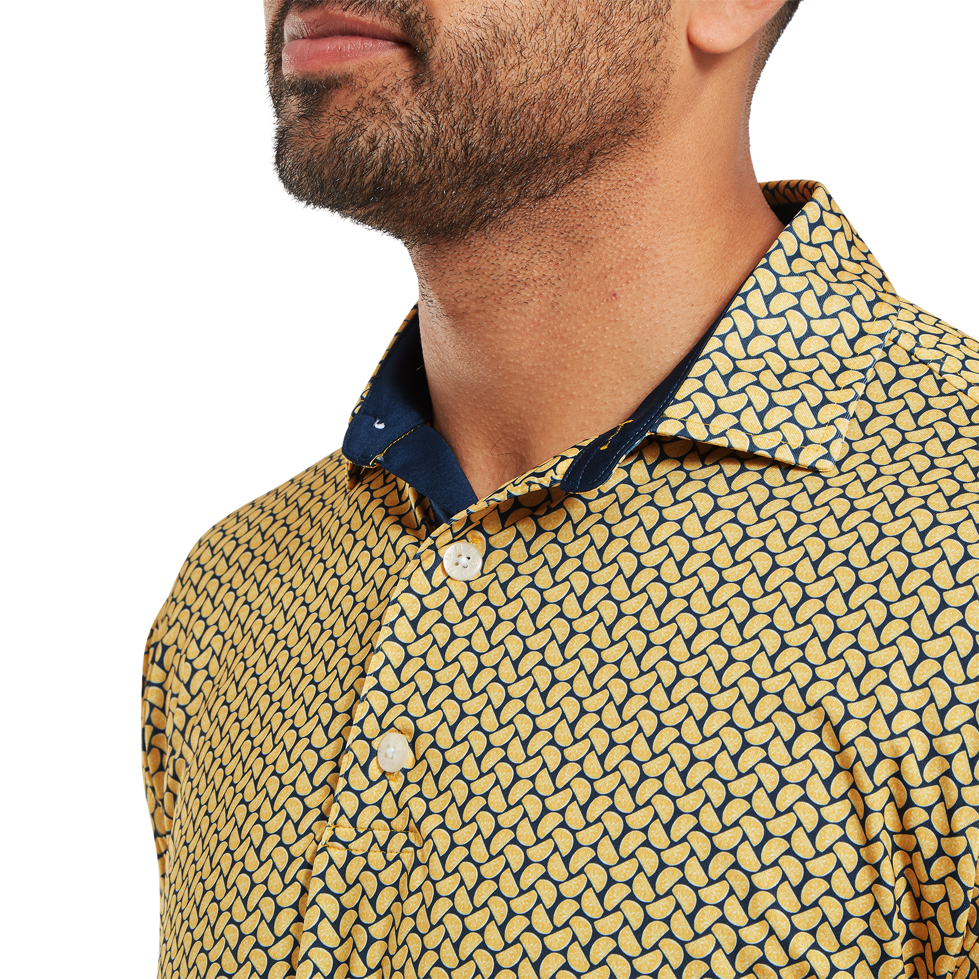 Citrus Print Lisle