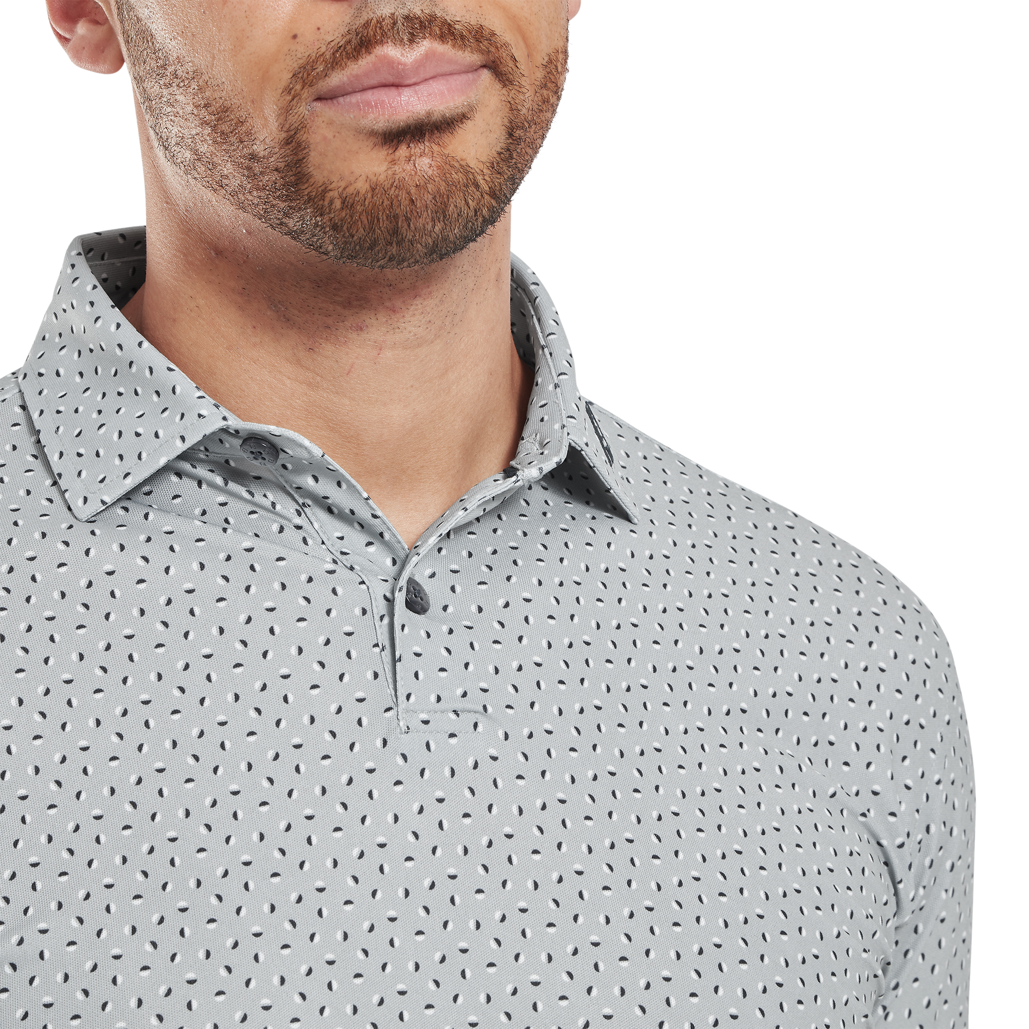 Bounce Print Pique