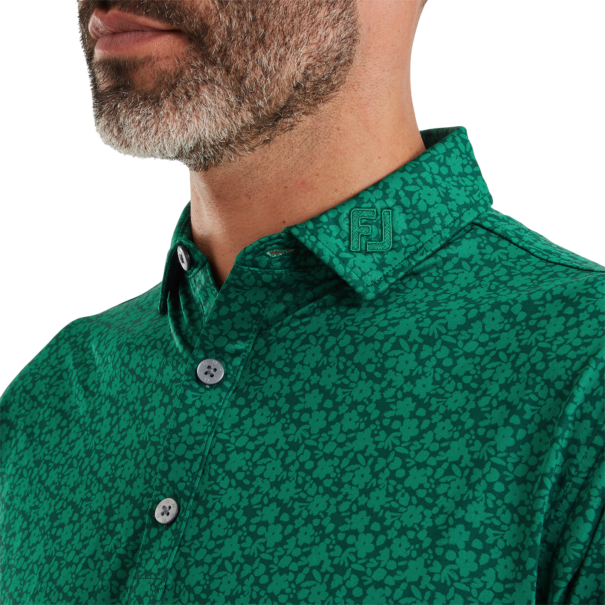 Painted Floral Lisle