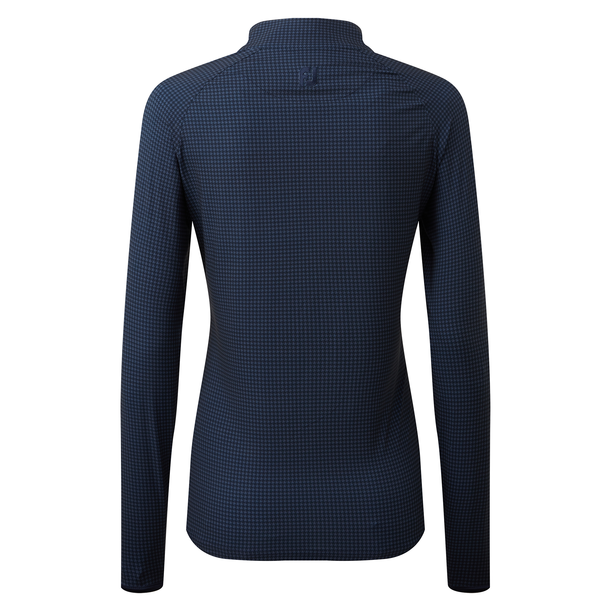 Houndstooth Print Woven Jacket