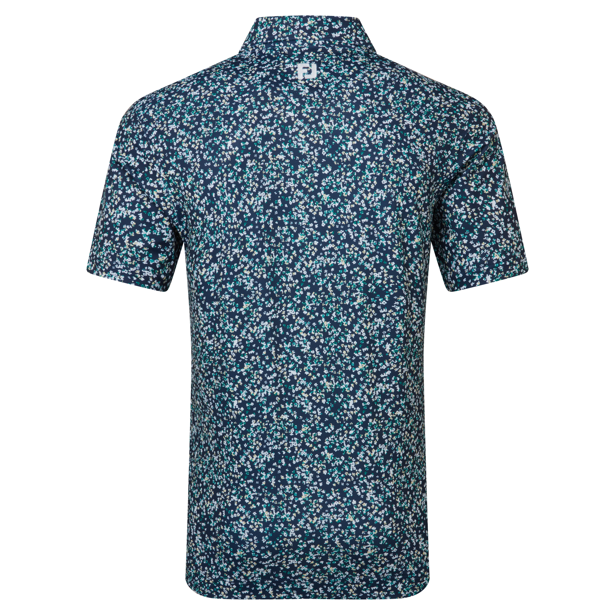 Watercolour Floral Print Pique