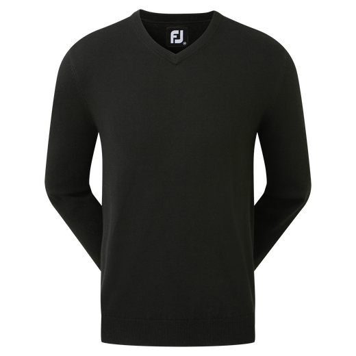 Wool Blend V-Neck Pullover