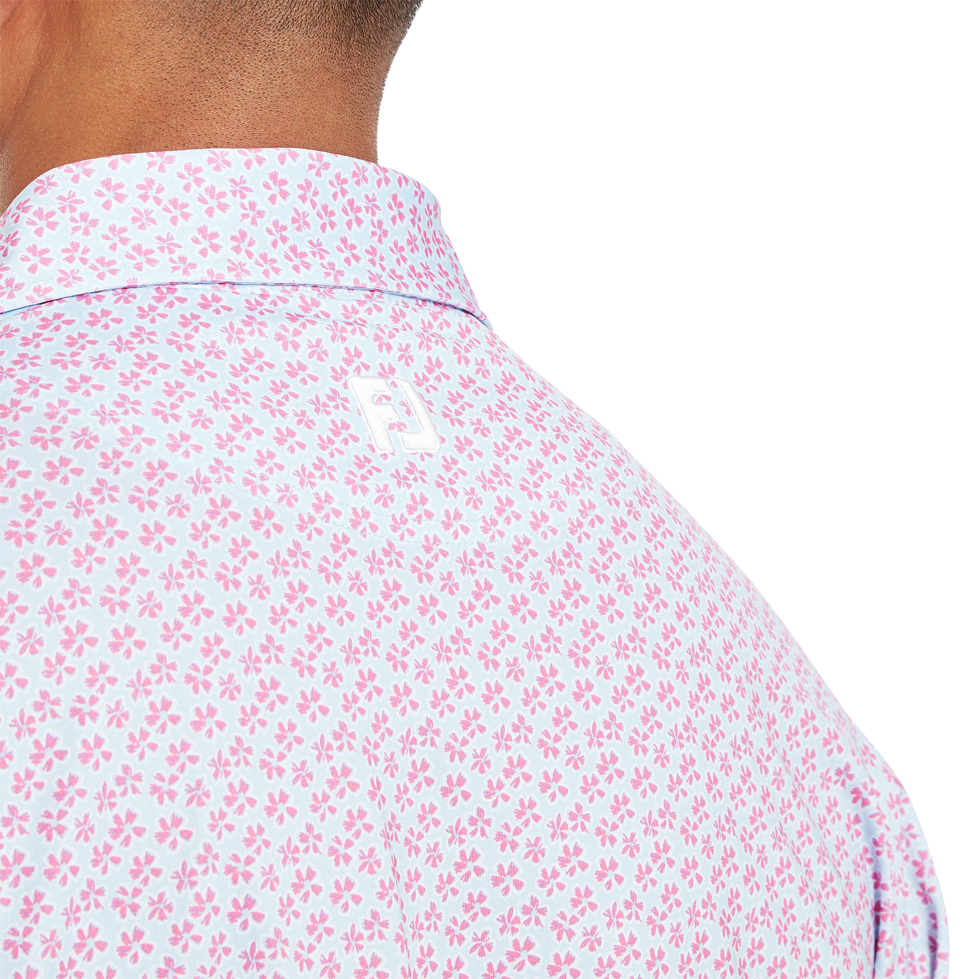 Floral Sketch Print Lisle
