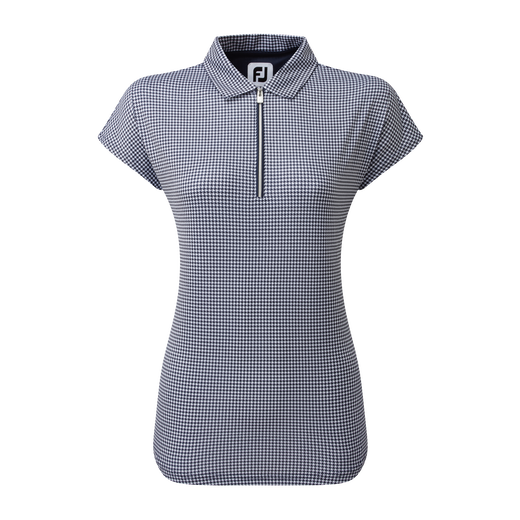 Houndstooth Print Lisle