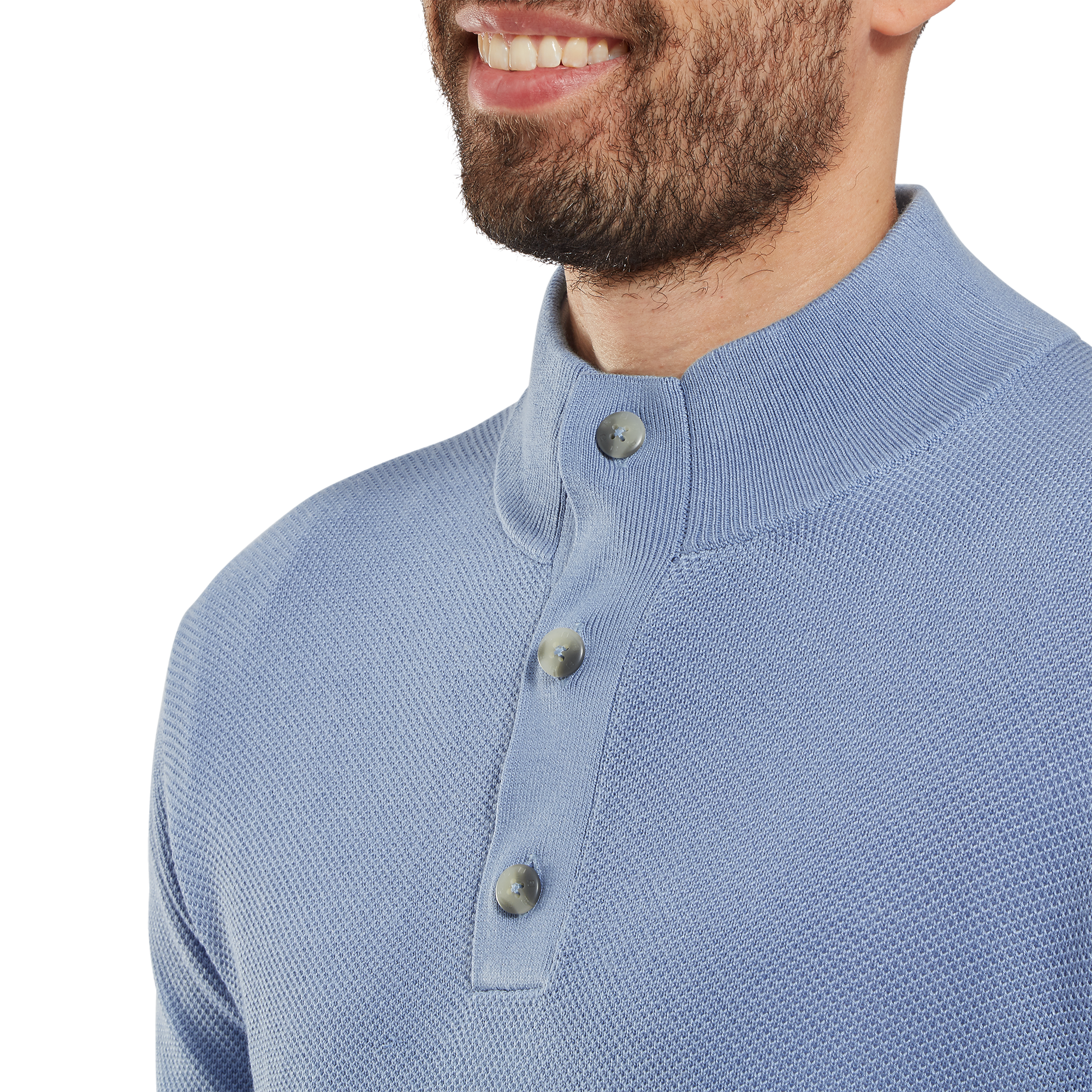 Drirelease Button Placket Sweater