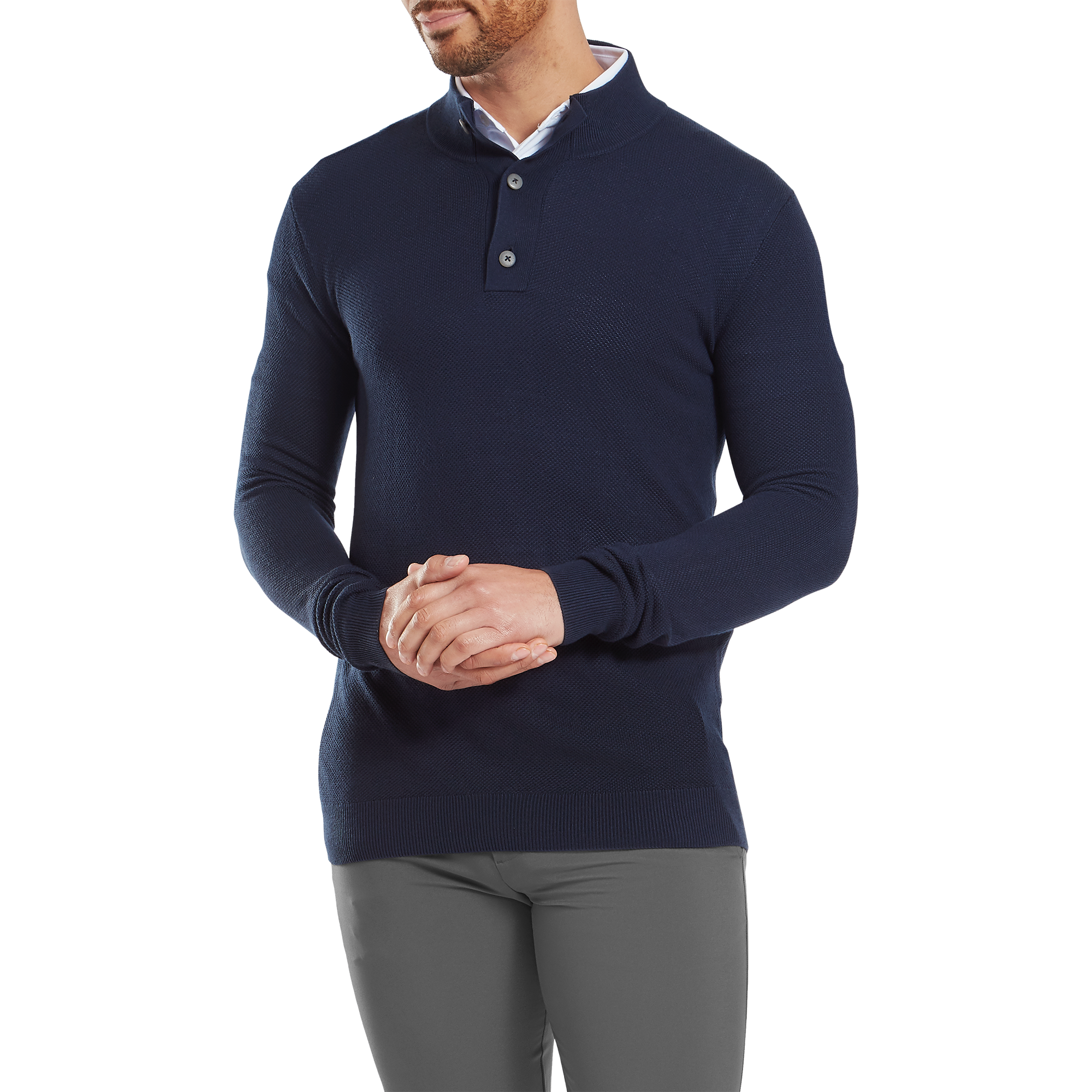 Drirelease Button Placket Sweater