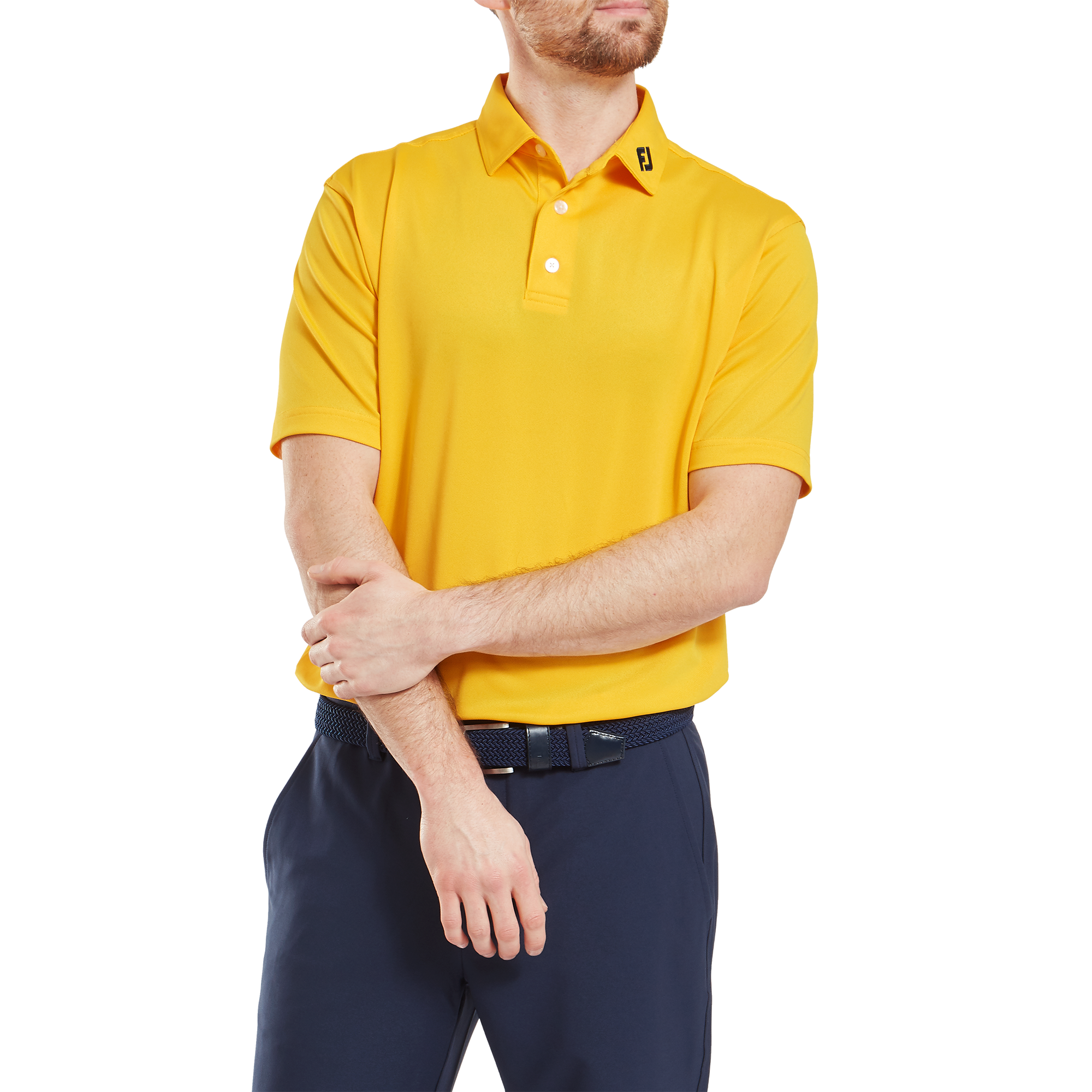Stretch Pique Solid