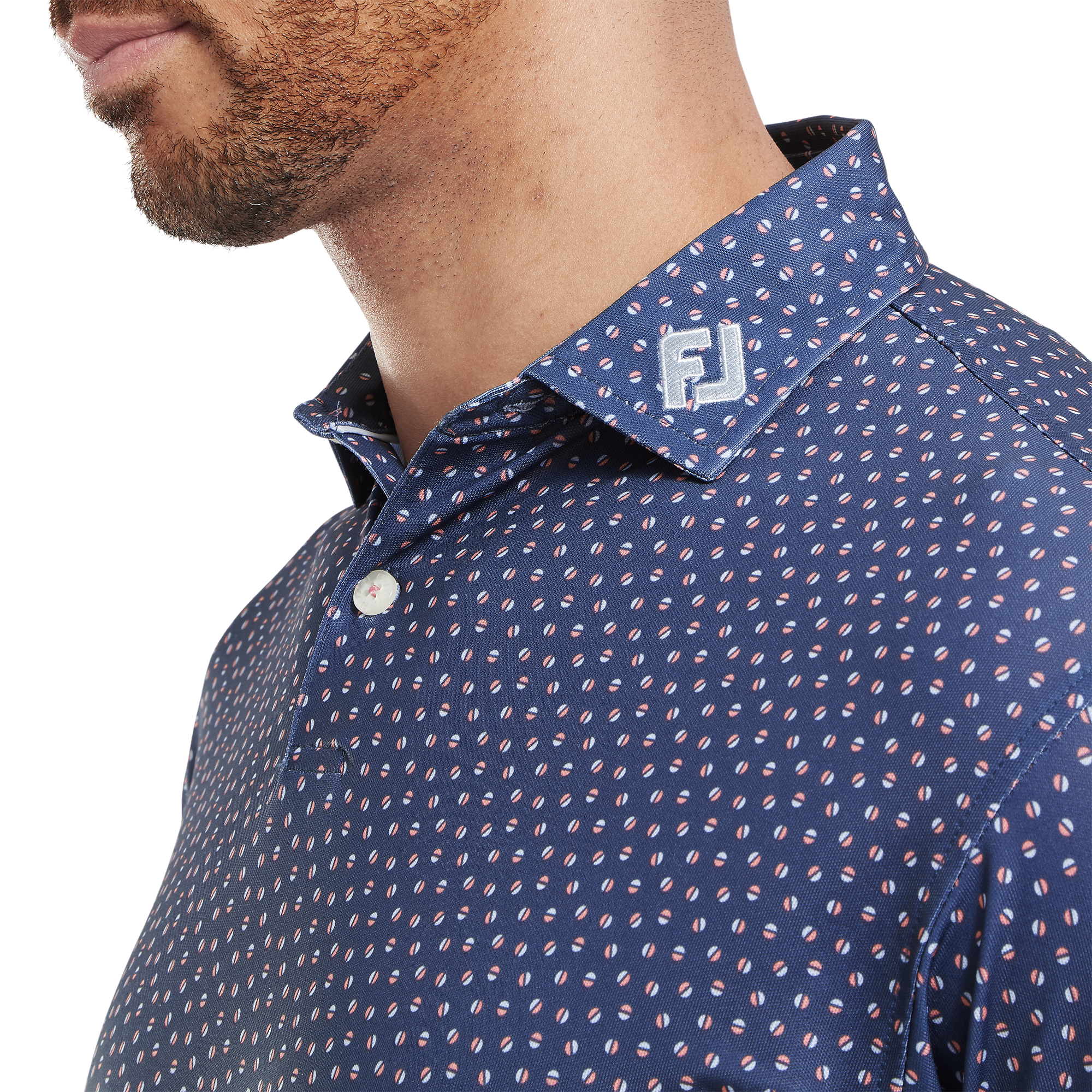 Bounce Print Pique